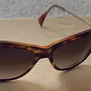 Salt designer brand polarized women sunglasses 55017-140 MILLA Brown Print